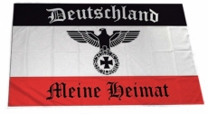 Fahne - 60x90 cm - Deutschland meine Heimat (310)+++Nur wenige da+++