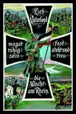 Blechschild - Die Wacht am Rhein - D95 (1)