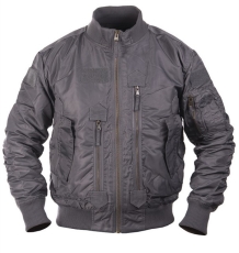 Jacke - Tactical Fliegerjacke - urban grau