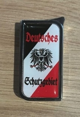 Feuerzeug - SM - Deutsches Schutzgebiet - schwarz-weiß-rot