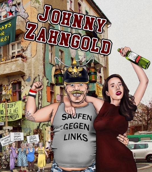 Johnny Zahngold - Saufen gegen links