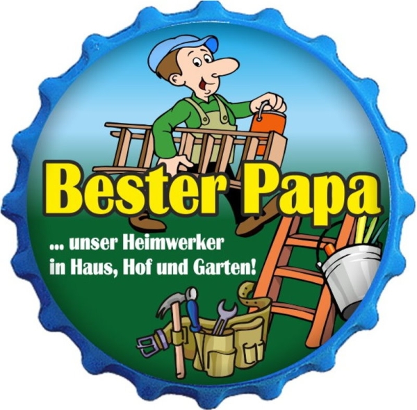 Flaschenöffner / Kapselheber - Bester Papa