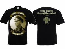 T-Hemd - Erwin Rommel - schwarz