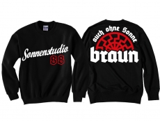 Pullover - Sonnenstudio 88 - schwarz