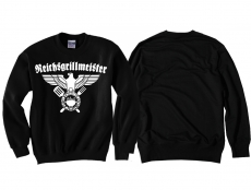 Pullover - Reichsgrillmeister - schwarz