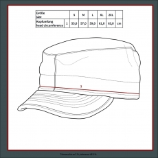 Feldmütze - hunter-braun