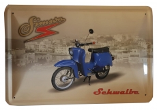 Blechschild - Simson Schwalbe - BS090 (124)